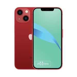 Vista frontal: iPhone 13 Mini color rojo vista frontal con pantalla encendida Vista trasera: iPhone 13 Mini color rojo vista trasera mostrando cámaras duales Múltiples colores: iPhone 13 Mini en varios colores mostrando frontal y trasera En uso: Persona usando iPhone 13 Mini con pantalla encendida Cargando con MagSafe: iPhone 13 Mini color blanco cargando con cargador MagSafe